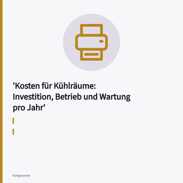 Walk-in cold room with wall-mounted refrigeration unit and insulated door. Kosten für Kühlräume: Investition, Betrieb und Wartung pro Jahr