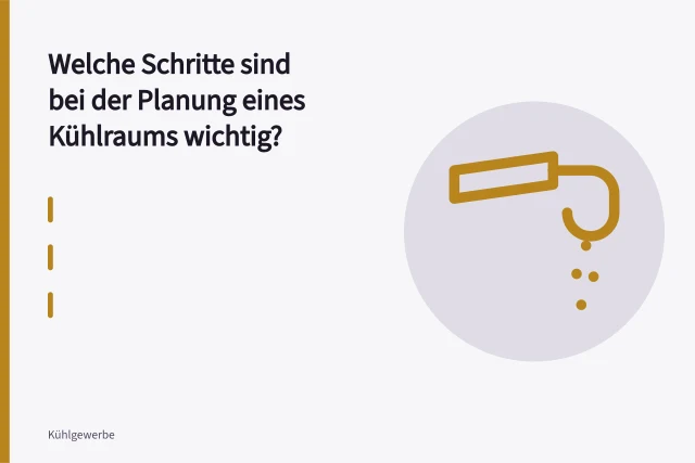 Kühlzelle mit Isolierpaneelen, Kühlraumtür und Deckenverdampfer. Welche Schritte sind bei der Planung eines Kühlraums wichtig?